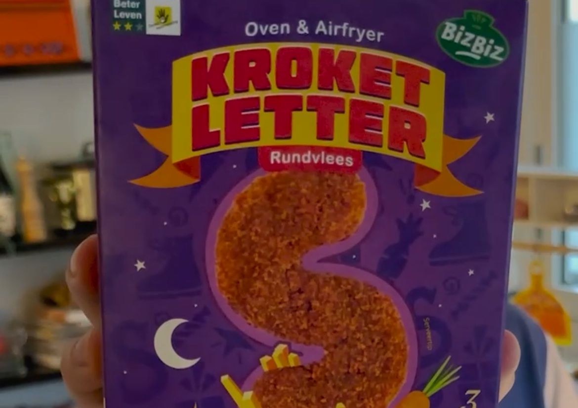 Dit vind ik van de kroketletter van de Lidl